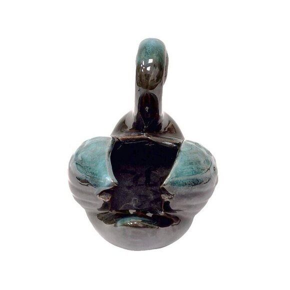 Vintage Blue Mountain Pottery Swan Planter or Trinket Dish - Picture 3 of 10